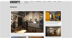 Desktop Screenshot of gigantprintworks.com